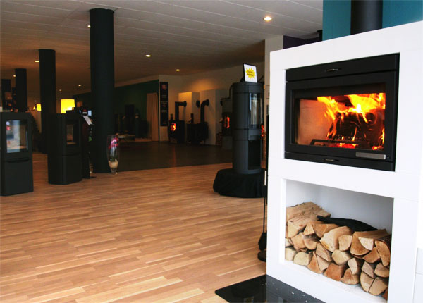 Ausstellungsräume von pro-Kaminfeuer in Wermelskirchen